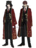 Library Of Ruina Liu Association Section 1 Xiao Section 2 Red Uniform Cosplay Costume