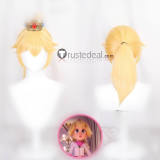 Super Mario Bros Bowsette Princess Bowser Princess Peach Princess Daisy Princess Rosalina Blonde Cosplay Wig
