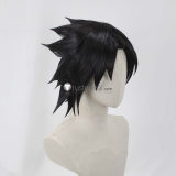 Naruto Sasuke Uchiha Asuma Sarutobi Black Styled Cosplay Wig Beard