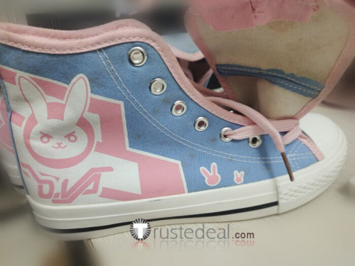 Overwatch D.Va Sneakers Canvas Shoes Spots Version Special Price