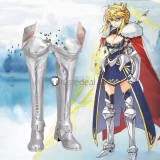 Fate Grand Order FGO Bedivere Bedwyr Artoria Pendragon Koyanskaya of Light Cosplay Shoes Boots