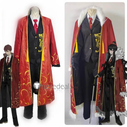 Library Of Ruina Liu Association Section 1 Xiao Section 2 Red Uniform Cosplay Costume