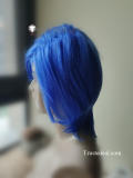 Gurren Lagann Kamina Blue Cosplay Wig