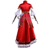 The Legend of Heroes Trails of Cold Steel Laura S Arseid Princess Alfin Reise Arnor Red Cosplay Costume