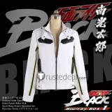 Kamen Rider BLACK RX Kohtaro Minami Koh-Taroh Minami White Black Jacket Cosplay Costume