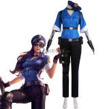 League of Legends LOL Ambitious Elf Jinx Christmas Officer Caitlyn Cosplay Costume