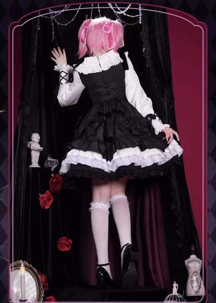 (BFM) Monenjoy Puella Magi Madoka Magica Rebellion Don Quijote Kaname Madoka Akemi Homura Gothic Lolita Cosplay Costume