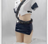 Panty and Stocking with Garterbelt  Panty Stocking Police Officer Figure Cosplay Costume