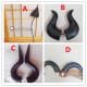 The Gray Garden Kcalb Dialo Reficul Passing Demon Devil Tail Horns Cosplay Accessories Props