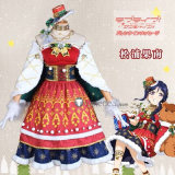 Love Live Sunshine Aqours Chika Dia Riko Kanan Ruby Yoshiko You Mari Hanamaru Christmas Cosplay Costume