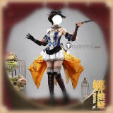 Genshin Impact Fatui Harbinger The Knave Arlecchino Fontaine Navia Cosplay Costume Custom Size