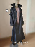 YuGiOh 5D's Kalin Kessler Kyosuke Kiryu Human Black Coat Cosplay Costume