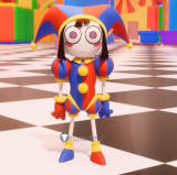 The Amazing Digital Circus Pomni Jester Clown Cosplay Costume