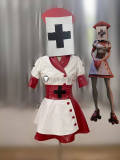 Dark Deception The Reaper Nurses Red White Cosplay Costume 2