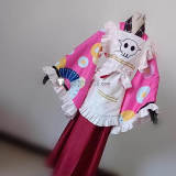 Toilet Bound Hanako kun Yashiro Nene Fanart Kimono Maid Pink Cosplay Costume