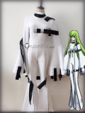 Code Geass C.C. CC White Suit Cosplay Costume 2