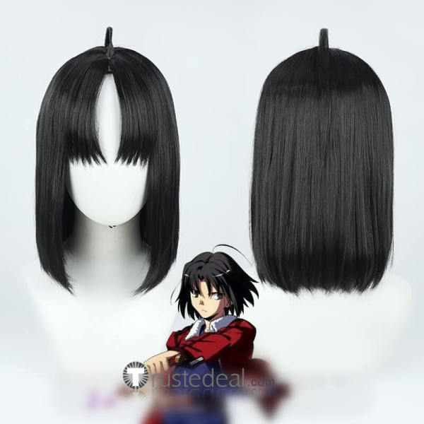 Kara no Kyoukai The Garden of Sinners Fate Grand Order Shiki Ryougi Black Cosplay Wig