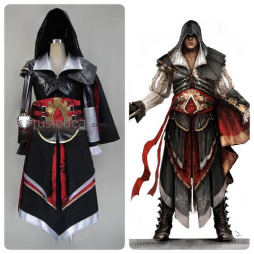 Assassin's Creed Armor of Altair Ezio Auditore da Firenze  Altair Ibn-La’Ahad Cosplay Costume