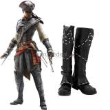 Assassin's Creed Arno Victor Dorian Edward James Kenway Ezio Aveline de Grandpre Cosplay Boots Shoes