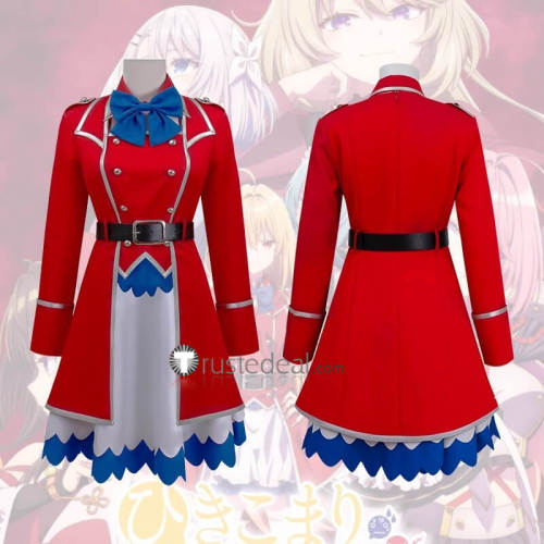 The Vexations of a Shut-In Vampire Princess Terakomari Gandesblood Villhaze Sakuna Memoir Red Maid Cosplay Costume