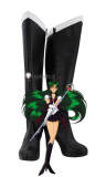 Sailor Moon Sailor Star Maker Seiya Taiki Yaten Kou Sailor Pluto Black Cosplay Shoes Boots