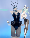 Vocaloid Hatsune Miku Rurudo Bunny Suit Black Cosplay Costume