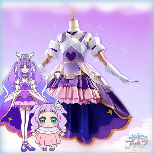 Hirogaru Sky! Pretty Cure Precure Ellee-chan Cure Majesty Cosplay Costume Custom Size