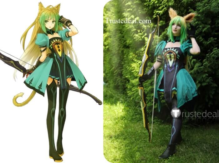 Fate Apocrypha Archer of Red Atalanta Cosplay Costume