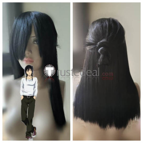 Code Breaker Hitomi Black Cosplay Wig