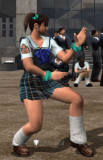 Tekken Ling Xiaoyu School Uniform Cosplay Costume