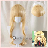 Shugo Chara Rima Mashiro Yaya Yuiki Long Blonde Cosplay Wig