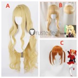 Shugo Chara Rima Mashiro Yaya Yuiki Long Blonde Cosplay Wig