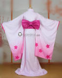 Shugo Chara Temari Nadeshiko Nagihiko Fujisaki Pink Kimono Cosplay Costume