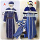 Fairy Tail Juvia Lockser Blue White Cosplay Costume