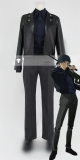 Detective Conan Shuichiu Akai Masumi Sera Brown Black Jacket Cosplay Costume
