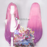 League of Legends LOL Prestige Crystal Rose Gwen Seraphine Hwei Green Pink Cosplay Wig