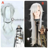 Mushoku Tensei Isekai Ittara Honki Dasu Jobless Reincarnation Ghislaine Dedoldia Orsted Sylphiette Silver Cosplay Wig