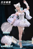 1/3 Delusion Genshin Impact Lynette Fanart Angel Neko Cosplay Costume
