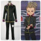 Inazuma Eleven Teikoku Gakuen Uniform Green Black Cosplay Costume