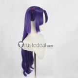 Clannad Nagisa Furukawa Fuko Ibuki Kotomi Ichinose Brown Purple Styled Cosplay Wig