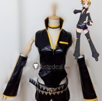 Vocaloid Project DIVA Kagamine Len Punk Cosplay Costume