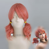 Final Fantasy XIII FF13 Vanille Pink Orange Cosplay Wig