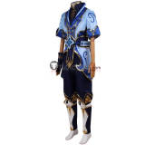 League of Legends LOL Faerie Court Ezreal Porcelain Protector Cosplay Costume