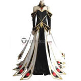 Code Geass Lelouch Of The Rebellion C.C. Britannian Black Queen Cosplay Costume 2