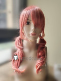 Final Fantasy XIII FF13 Vanille Pink Orange Cosplay Wig