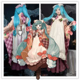 Vocaloid 2024 Snow Miku Hatsune Pink Cosplay Costume 2