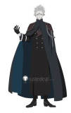 Kyuujitsu no Warumono-san Mr. Villain's Day Off Evil Warumono San Trigger Black Cosplay Costume