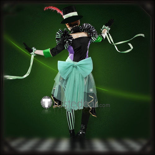 Disney Twisted-Wonderland Stage in Playful Land Lilia Playful Dress New Event Cosplay Costume