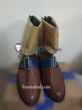 Castlevania Richter Belmont Brown Cosplay Boots Shoes