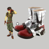 Final Fantasy VII Remake FF7 Jessie Rasberry Biggs Wedge Reno Cosplay Shoes Boots